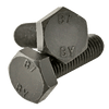 3/4"-10 x 4" Partially Threaded A193 Grade B7 Heavy Hex Bolts Plain (5/Pkg.)