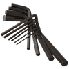 9 Pc Set 4" Fold Up .050-3/16 Hex Key Sets Alloy 8650 (USA) (4/ Pkg.)