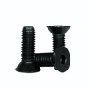 M12-1.75x30 mm Fully Threaded Flat Socket Caps 10.9 Coarse Alloy DIN 7991 Thermal Black Oxide (100/Pkg.)