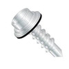 #10-16 x 1-1/2" Self Drilling Screws Hex Washer Head Unslotted W/ Bonded Washer Zinc Cr+3 (100/Pkg.)