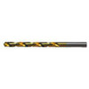 1/4" HSS 135 Degree Split Point TiN Coated Finish Jobber Drill - Type 190-AN (6/Pkg.), Norseman Drill #97770