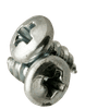 #6-20 x 1-1/4" Phillips Pan Head Tapping Screws Type AB Zinc Cr+3 (1000/Pkg.)
