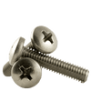 #8-32 x 1 3/8" (Fully Threaded) UNC Machine Screws Philips Pan Head Coarse Stainless A2 (18-8) (500/Pkg.)