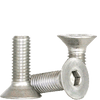 M8-1.25x22 mm Fully Threaded Flat Socket Caps Coarse 18-8 Stainless (100/Pkg.)