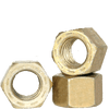 1-1/8"-12 L-9 Hex Nut, Fine, Alloy, Cadmium Yellow & Wax (USA) (8/Pkg.)