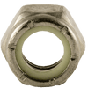 #8-32 NM (Standard) Nylon Insert Locknut, Coarse, Stainless A2 (18-8) (100/Pkg.)