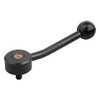 Kipp 3/8-16x20 Adjustable Tension Levers, Low Profile, External Thread, 15 Degrees, Size 1 (Qty. 1), K0114.1A42X20