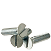 #4-40 x 5/16" (Fully Threaded) Flat Slotted Machine Screws Flat Head Slotted Zinc Cr+3 (100/Pkg.)