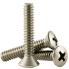 #4-40 x 1/2" (Fully Threaded) Phillips Oval Head Machine Screwss, Coarse 18-8 A-2 Stainless Steel (1,000/Pkg.)