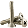 #4-40 x 3/4" (Fully Threaded) Phillips Oval Head Machine Screwss, Coarse 18-8 A-2 Stainless Steel (1,000/Pkg.)