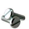 #6-32 x 3" (Fully Threaded) Machine Screws Pan Head Slotted Zinc Cr+3 (3,000/Bulk Pkg.)