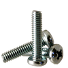 1/4"-20 x 1-1/4" (Fully Threaded) Machine Screws Pan Head Phillips Zinc Cr+3 (100/Pkg.)