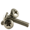 #12-24 x 3/4" (Fully Threaded) Phillips Pan Head Machine Screwss, Coarse 18-8 A-2 Stainless Steel (500/Pkg.)
