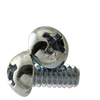 #4-40 x 1/4" (Fully Threaded) Machine Screws Round Head Phillips Zinc Cr+3 (100/Pkg.)