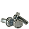 #10-32 x 1-1/2" (Fully Threaded) Machine Screws Indented Hex Head Washer Fine Zinc Cr+3 (2,500/Bulk Pkg.)