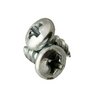 #10-16 x 1-1/2" Pan Phillips/Slotted Combo Tapping Screws Type AB Zinc Cr+3 (1,700/Bulk Pkg.)