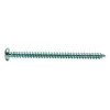 #4-24 x 1" Pan Slotted Tapping Screws Type AB Zinc Cr+3 (10,000/Bulk Pkg.)