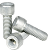 #10-24 x 3/8" Fully Threaded Socket Head Cap Screws Coarse Alloy Mechanical Zinc (100/Pkg.)