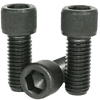 #8-32 x 1-1/4" Partially Threaded Socket Head Cap Screws Coarse Alloy 1936 Series Thermal Black Oxide (100/Pkg.)