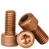 #8-32 x 3/4" Fully Threaded Socket Head Cap Screws Coarse Silicon Bronze (100/Pkg.)