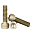 #10-24 x 1" Fully Threaded Socket Head Cap Screws Coarse Ni-Cu Alloy (50/Pkg.)