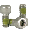 #10-24 x 7/8" Fully Threaded Socket Head Cap Screws Coarse 18-8 Stainless w/ Nylon-Patch (100/Pkg.)