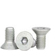 #6-32 x 1/4" Fully Threaded Flat Socket Cap Coarse Alloy Mechanical Zinc (100/Pkg.)