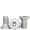#8-32 x 5/8" Fully Threaded Flat Socket Cap Coarse Alloy Mechanical Zinc (100/Pkg.)