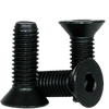 M2-0.40 x 6 mm Fully Threaded Flat Socket Caps 12.9 Coarse Alloy DIN 7991 Thermal Black Oxide (100/Pkg.)