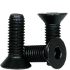 M4-0.70 x 35 mm Partially Threaded Flat Socket Caps 12.9 Coarse Alloy DIN 7991 Thermal Black Oxide (100/Pkg.)