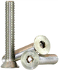 #6-32 x 1-1/2" Non-Standard Flat Socket Caps Coarse 18-8 Stainless (100/Pkg.)