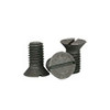 1/2"-13 x 3/4" Slotted Flat Countersunk Head Cap Screws Grade 2 Coarse Plain (100/Pkg.)