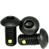 5/16"-18 x 5/8" Fully Threaded Button Socket Caps Coarse Alloy w/ Nylon-Pellet Thermal Black Oxide (100/Pkg.)