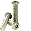 M6-1.00 x 12 mm Fully Threaded Button Socket Caps Coarse 18-8 Stainless (100/Pkg.)