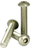 M10-1.50 x 35 mm Fully Threaded Button Socket Caps Coarse 18-8 Stainless (100/Pkg.)