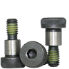 1/4"-10-24 x 1/2" Socket Shoulder Bolts (Shoulder Screws) Coarse Alloy w/ Nylon-Patch Thermal Black Oxide (25/Pkg.)