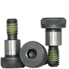1/4"-10-24 x 1" Socket Shoulder Bolts (Shoulder Screws) Coarse Alloy w/ Nylon-Patch Thermal Black Oxide (25/Pkg.)