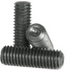#10-24 x 2-1/2" Socket Set Screws Cup Point Coarse Alloy Thermal Black Oxide (100/Pkg.)