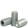 M6-1.00 x 10 mm Socket Set Screw Cup Point 45H Coarse Alloy ISO 4029 / DIN 916 Zinc-Bake Cr+3 (100/Pkg.)