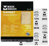 Garnet Sandpaper Sheets - 9 x 11 - C-Weight, Grit: 150C, Mercer Abrasives 205150 (100/Pkg.)