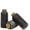 #10-32 x 5/8" Brass-Tip Socket Set Screws Cup Point Fine Alloy (100/Pkg.)