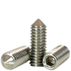 #10-32 x 1/4" Socket Set Screws Cone Point Fine 18-8 Stainless (100/Pkg.)