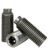 3/8"-24 x 3/4" Socket Set Screws 1/2 Dog Point Fine Alloy Thermal Black Oxide (100/Pkg.)