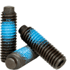 1/4"-20 x 5/8" Socket Set Screws 1/2 Dog Point Coarse Alloy w/ Nylon-Patch Thermal Black (100/Pkg.)