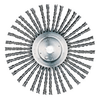 Expansion Joint Wire Wheel for Walk-Behind Street Saws - Carbon Steel - 12" x 3/8" x 1" DPH, Mercer Abrasives 185010 (12/Bulk Pkg.)