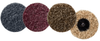 Quick Change Surface Conditioning Discs - 2" Threaded Male Hub - Fine Grade, Mercer Abrasives 3912BLUEF (50/Pkg.)