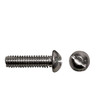 3/8"-16 x 2" Round Slotted Stove Bolts, Zinc Cr+3 (100/Pkg.)