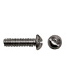 1/4"-20 x 1/2" Round Slotted Stove Bolts, Zinc Cr+3 (100/Pkg.)