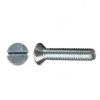 1/8"-32 x 1" Flat Slotted Stove Bolts, Zinc Cr+3 (100/Pkg.)