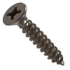 #6 x 5/8" F/T Phillips Flat Head Particle Board Screws Plain , Hardened (15,000/Bulk Pkg.)